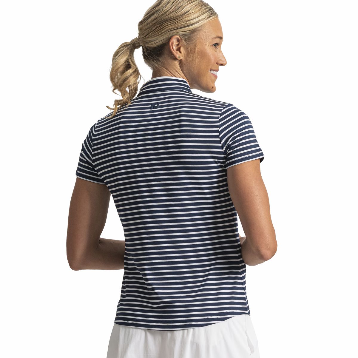 Women FootJoy Zip Front Stripe Women