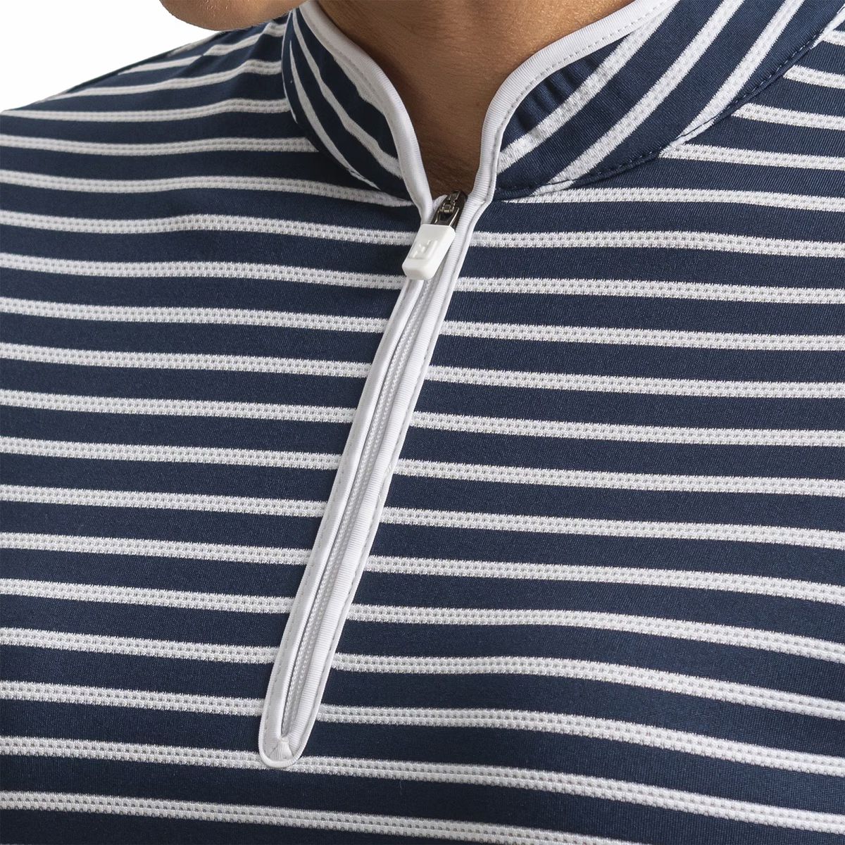 Women FootJoy Zip Front Stripe Women