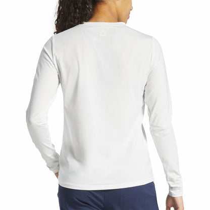 Women FootJoy Long Sleeve Sun Protection Crew Neck Women