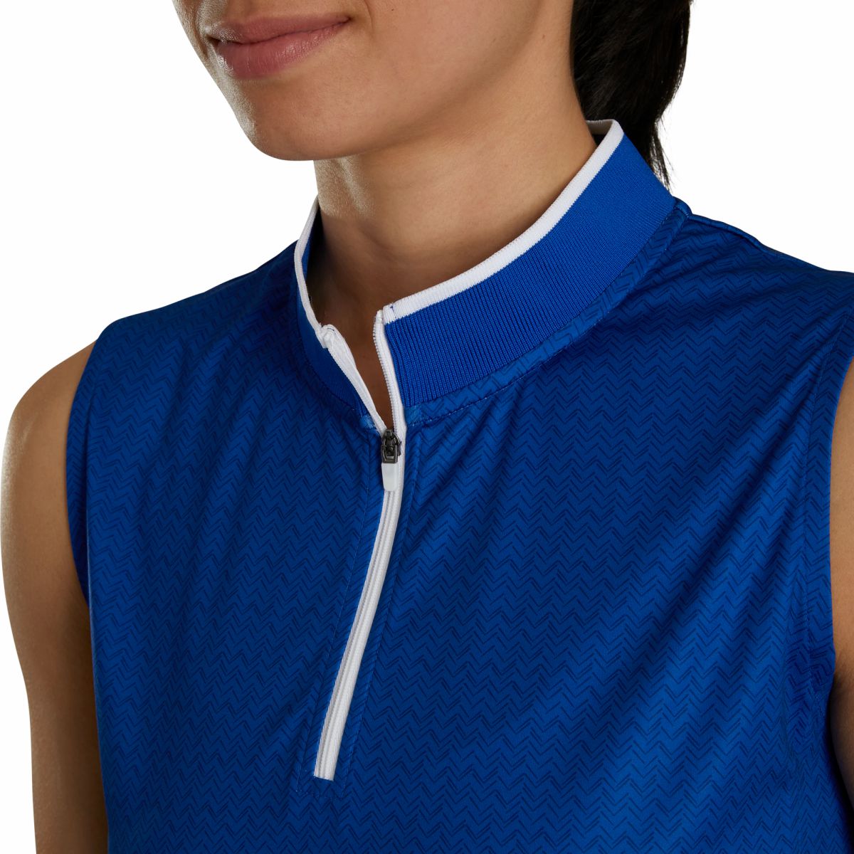 Women FootJoy Sleeveless Quarter-Zip Women