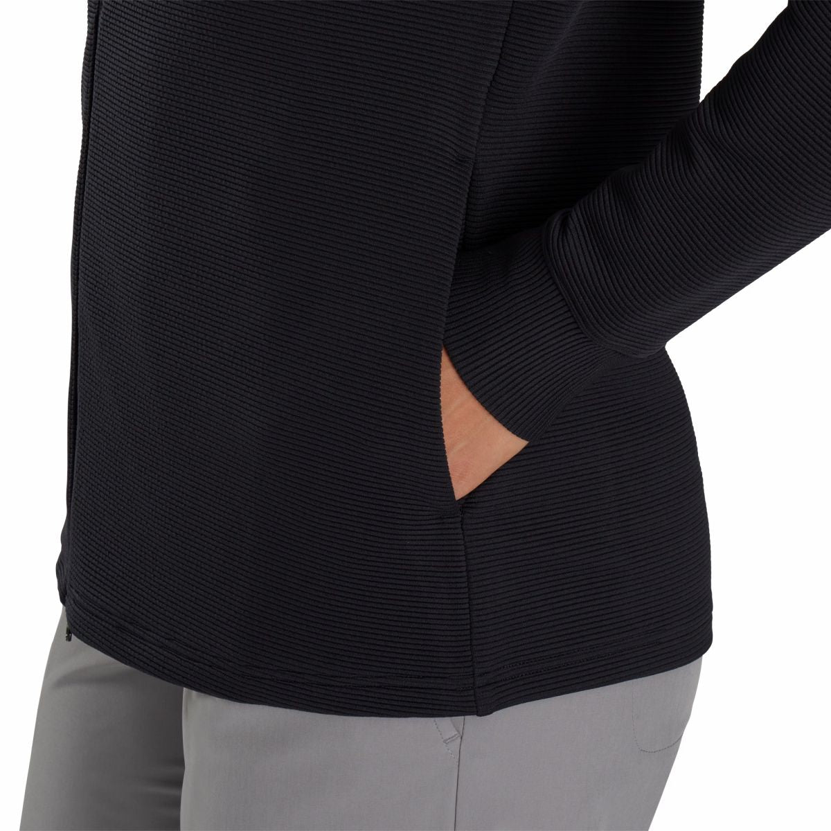Women FootJoy Full-Zip Ottoman Hoodie Women