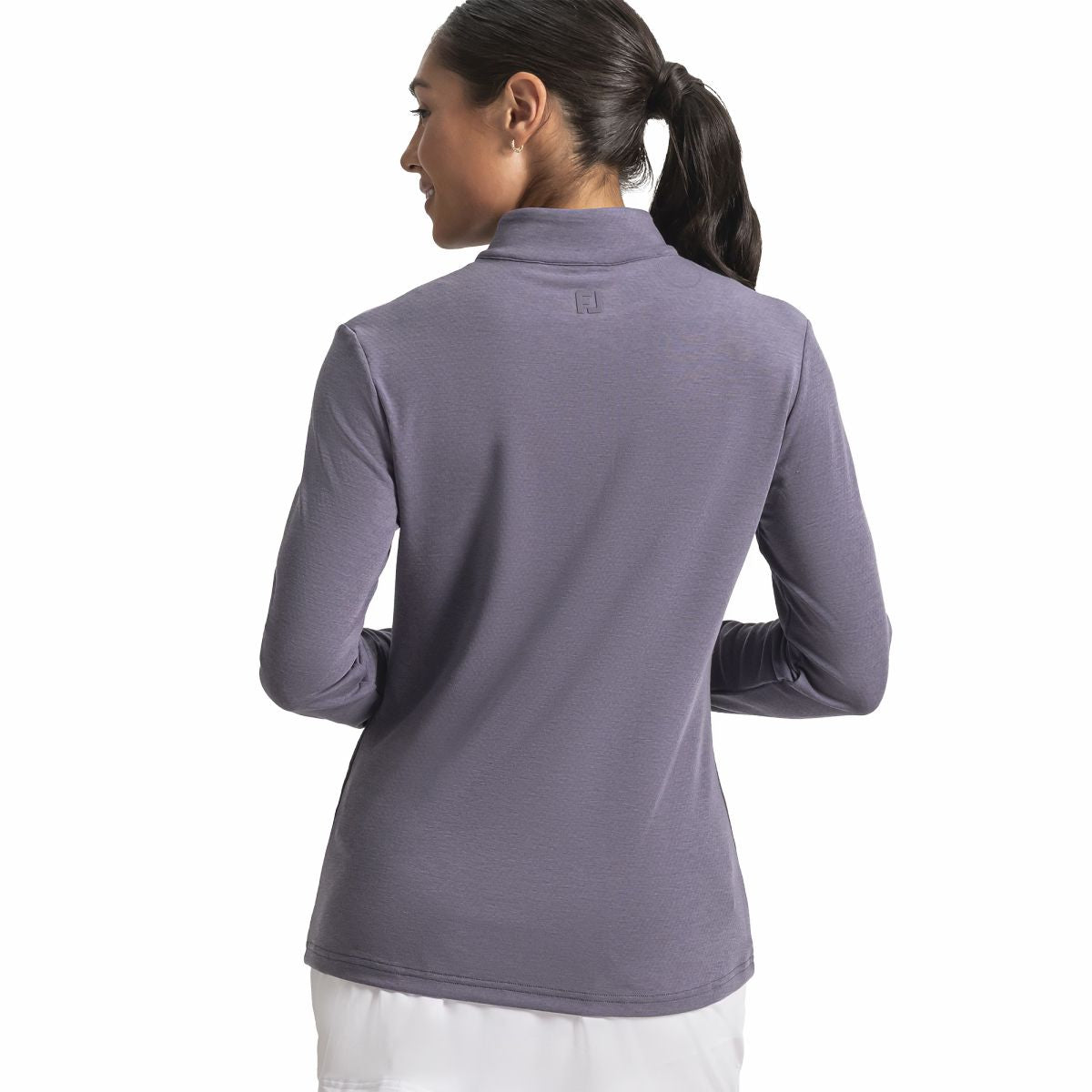 Women FootJoy Quarter-Zip Blade Collar Mid-Layer Women