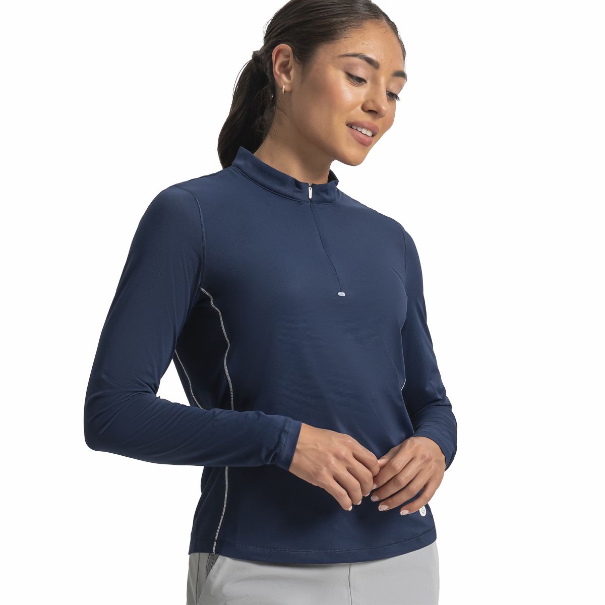 Women FootJoy TempoSeries Quarter-Zip Sun Protection Women