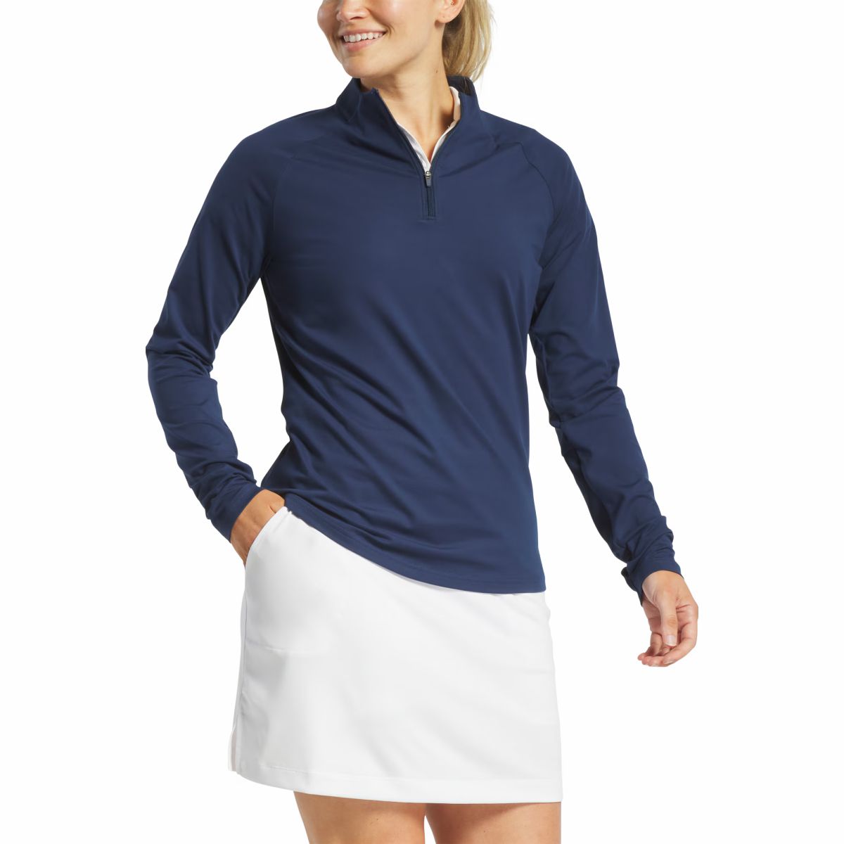 Women FootJoy Space Dye Quarter-Zip Women