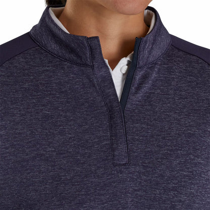 Women FootJoy Heather Block Half-Zip Mid-Layer Women
