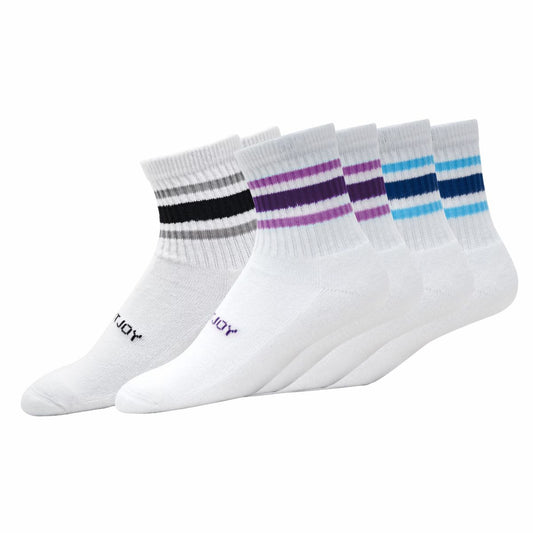 Women FootJoy ComfortSof Quarter Stripe 3-Pack Women