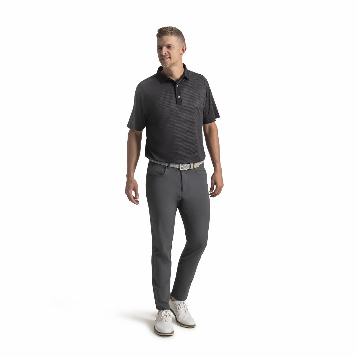 Men FootJoy Star Geo Pique
