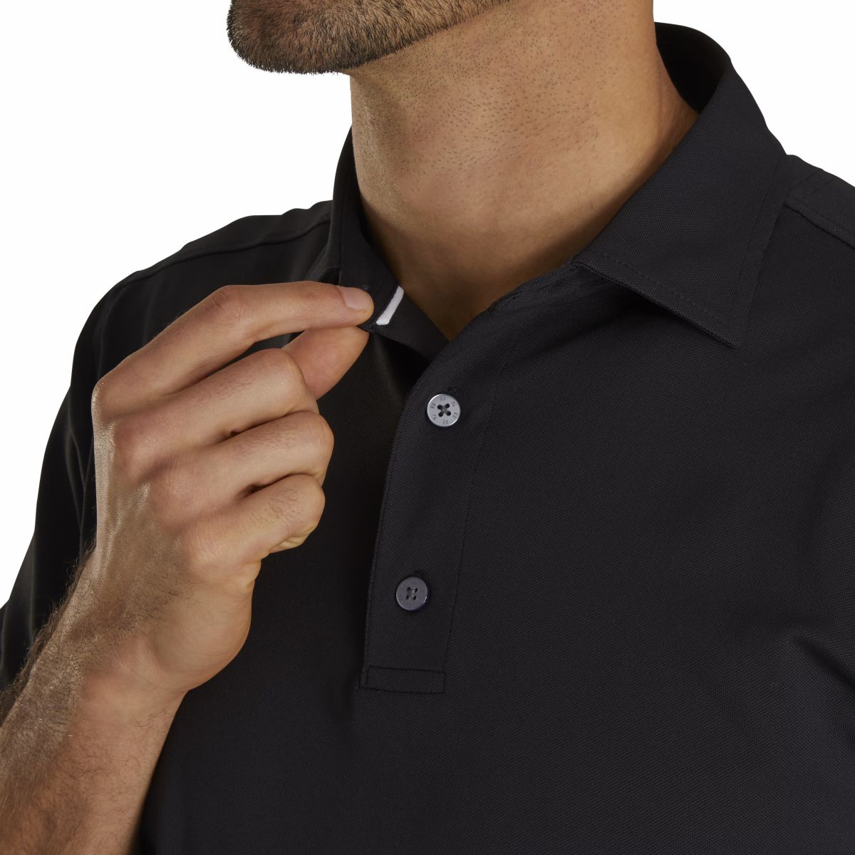 Men FootJoy Solid Pique