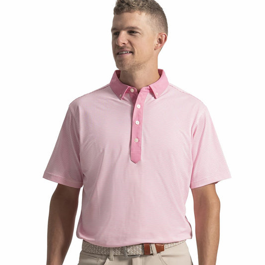 Men FootJoy Feeder Stripe Pique