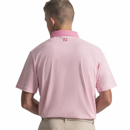Men FootJoy Feeder Stripe Pique