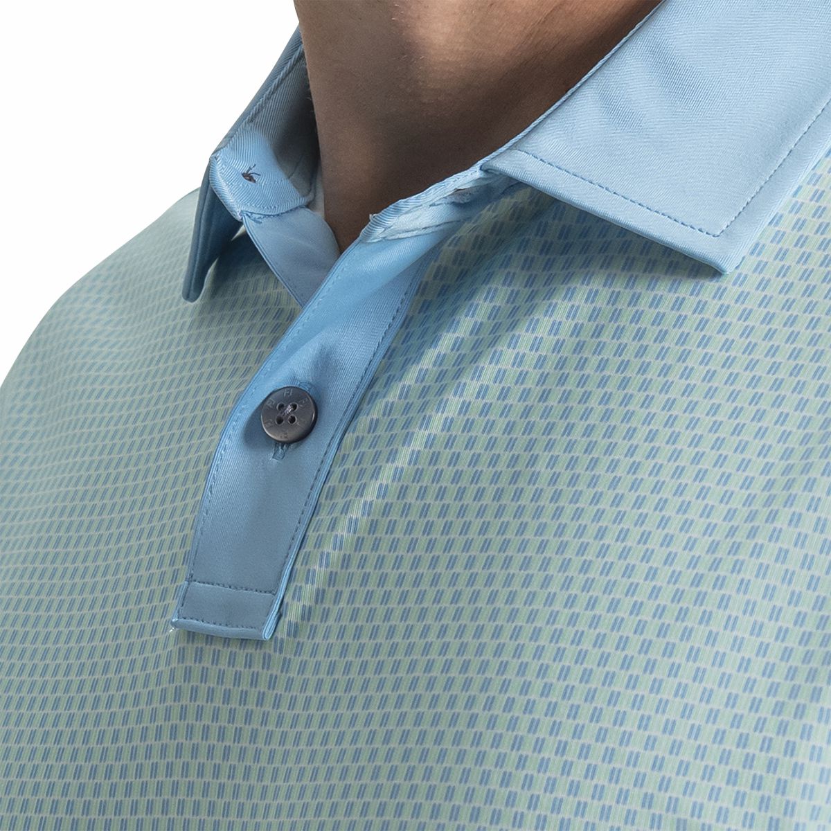 Men FootJoy Texture Check Lisle