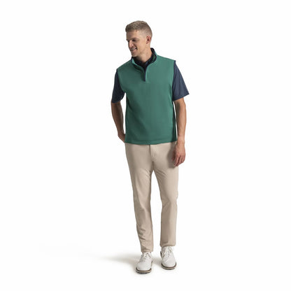 Men FootJoy Brushed Back Vest Pique