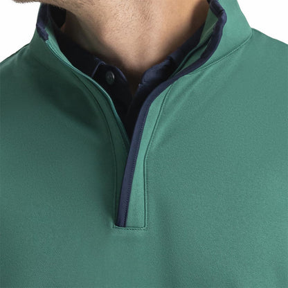 Men FootJoy Brushed Back Vest Pique